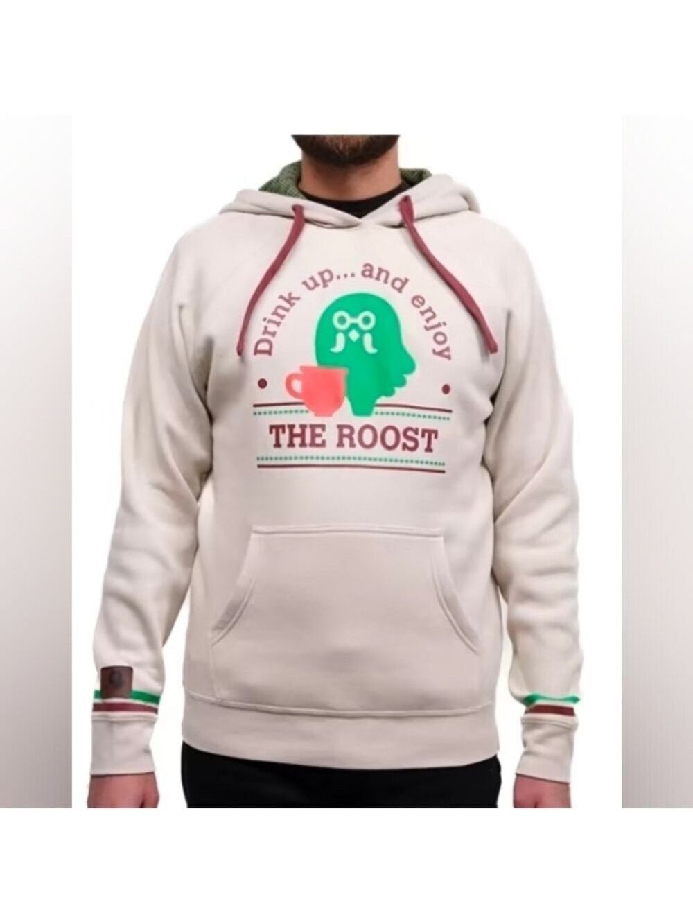 Nintendo The Roost Collection Coffee Shop Pullover Hoodie